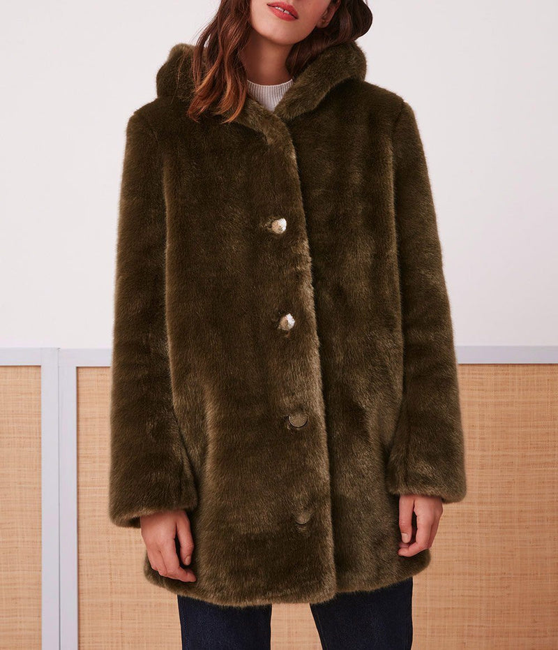 Abrigo Nela - Fougere - Des Petits Hauts - The Bradery