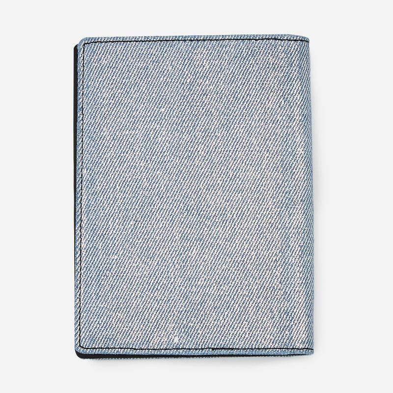 MAROQUINERIE - Porte Passeport-Sororite Silver Denim