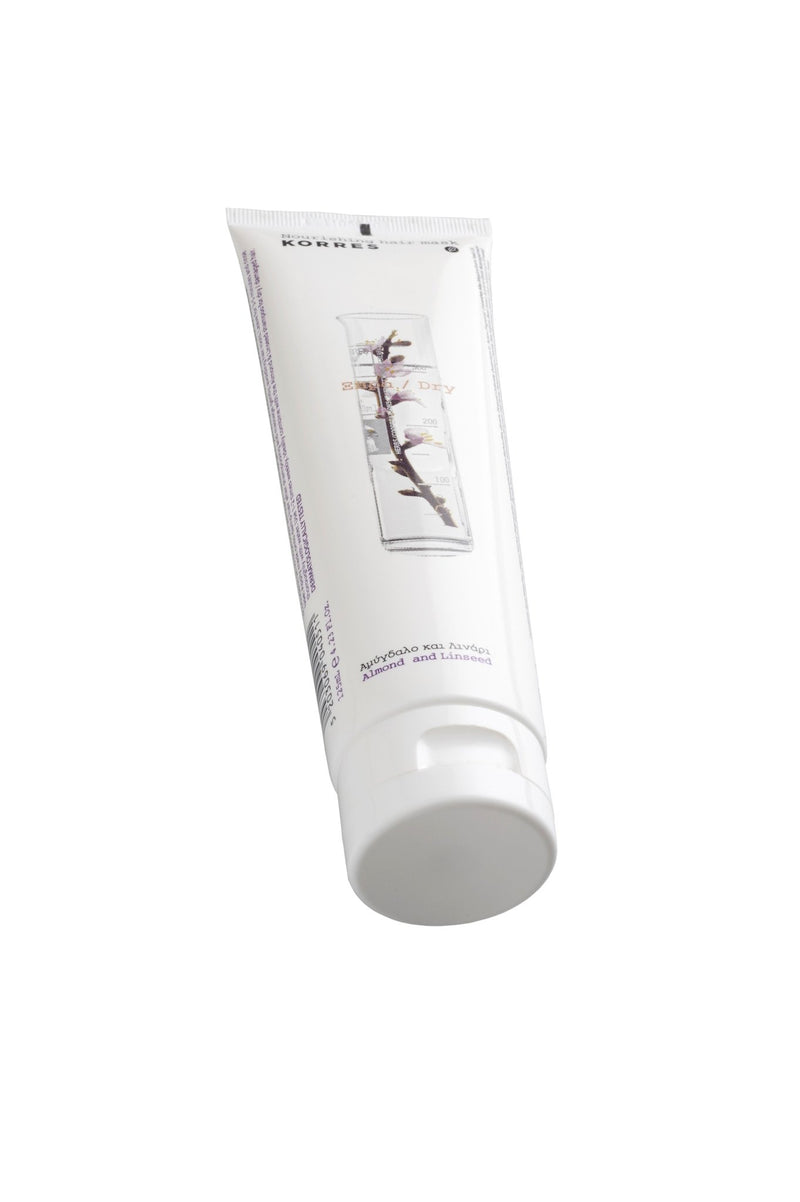 Masque Capillaire Nutritif Cheveux Secs - Amande & Lin - Korres - The Bradery