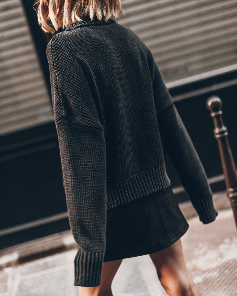 Sweater The Dark Faded Knit