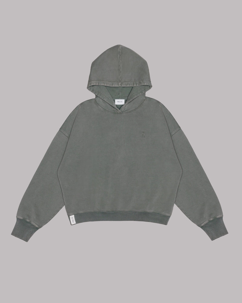 Hoodie The Green Faded Base