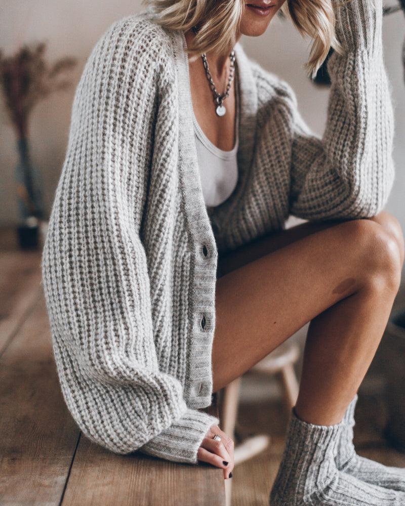 Cardigan The Light Short Knitted