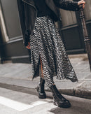 Sparkling Chill Skirt - Silver And Black