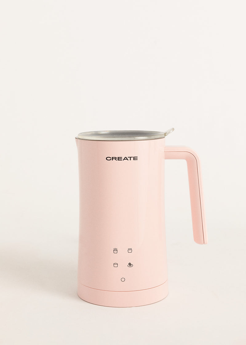 Milk Frother Studio - Mousseur À Lait Et Chauffe-Lait - Rose Pastel