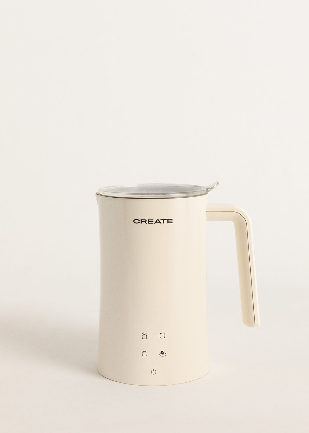 Milk Frother Studio - Milk Frother & Milk Heater - Off-White