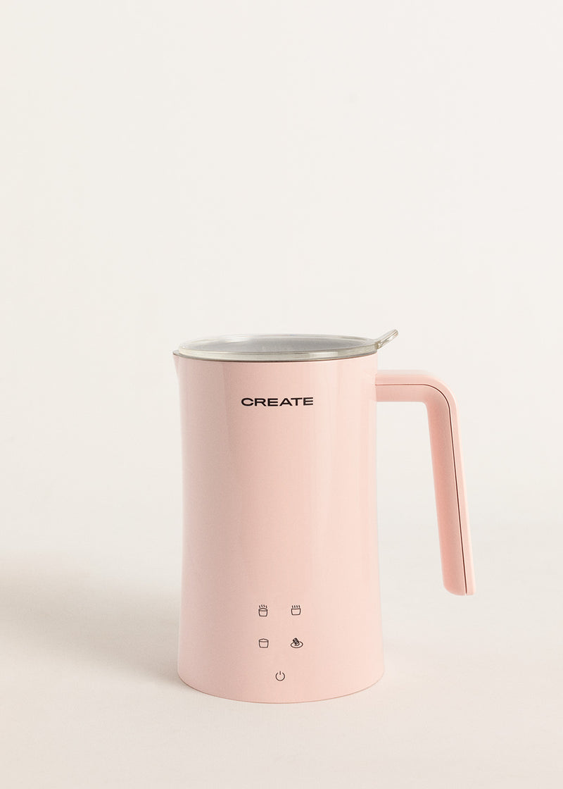 Milk Frother Studio - Mousseur À Lait Et Chauffe-Lait - Rose Pastel