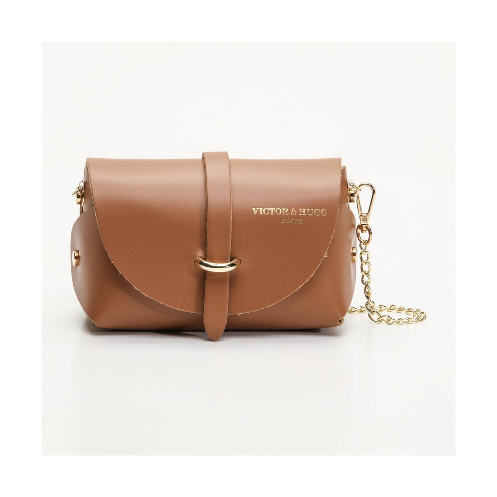 Zephyr clutch - Camel - Victor & Hugo -The Bradery