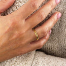 Mini Bague Bambou - Or Bague Nilaï