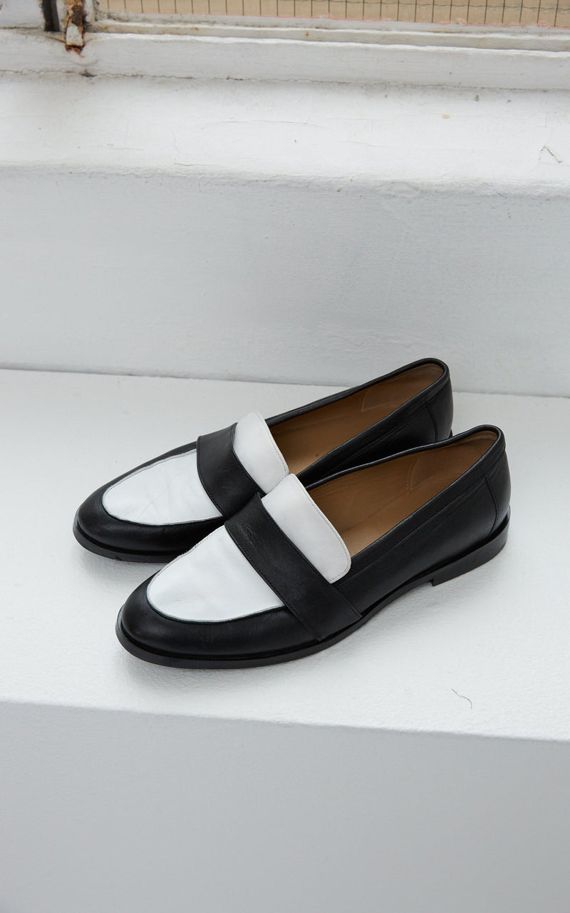 Modetrotter - Mocassins Marlow Ii Perdi Noir Et Blanc