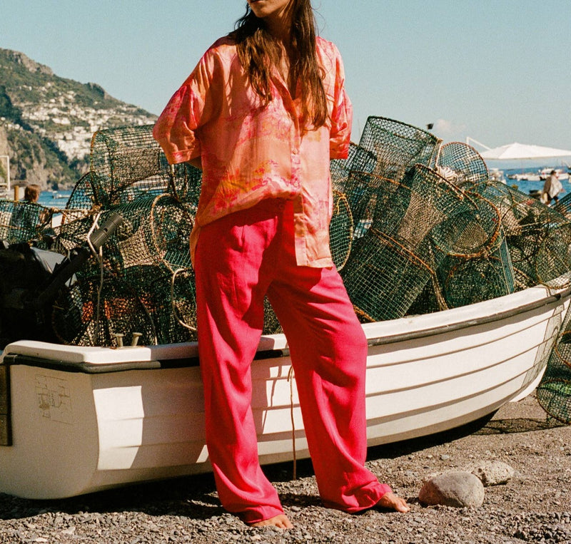 Modetrotter - Pantalon Firmin Dolce - Fuchsia