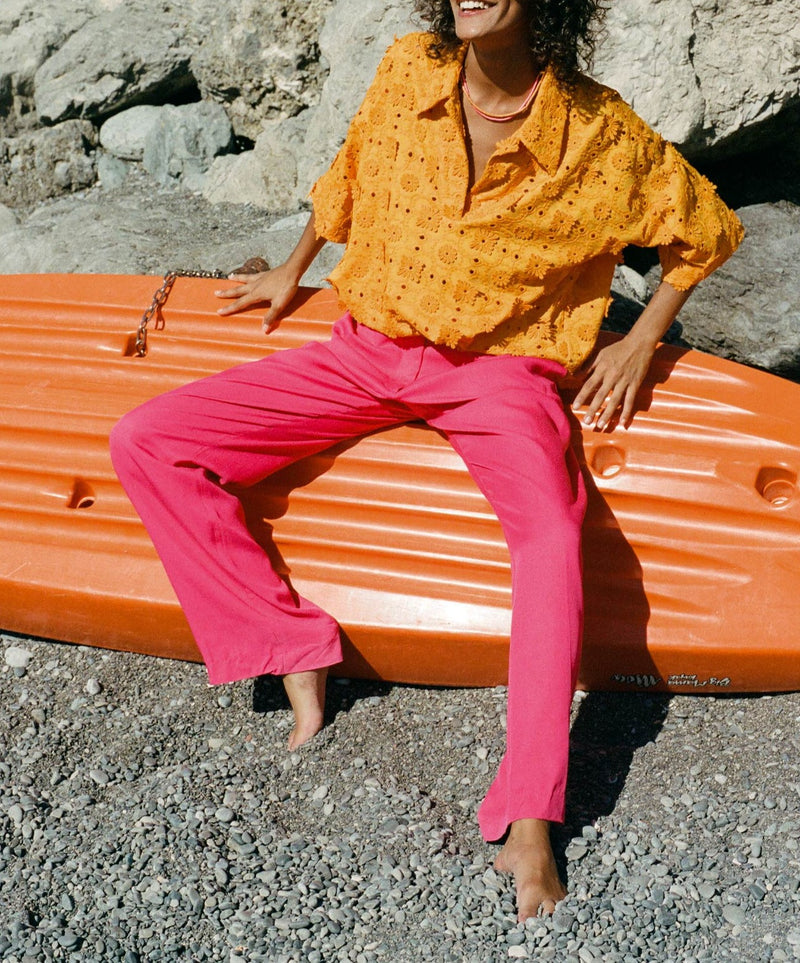 Modetrotter - Pantalon Firmin Dolce - Fuchsia