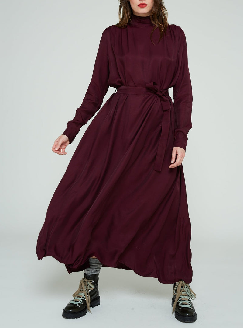 Modetrotter - Robe Eglée Semnoz - Bordeaux