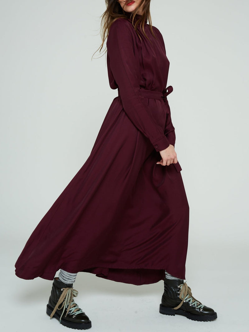 Modetrotter - Robe Eglée Semnoz - Bordeaux