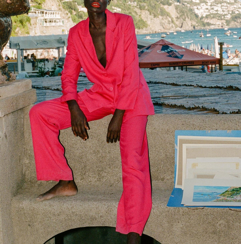 Modetrotter - Pantalon Firmin Dolce - Fuchsia