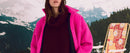 Modetrotter - Veste Edith Diola - Fuchsia