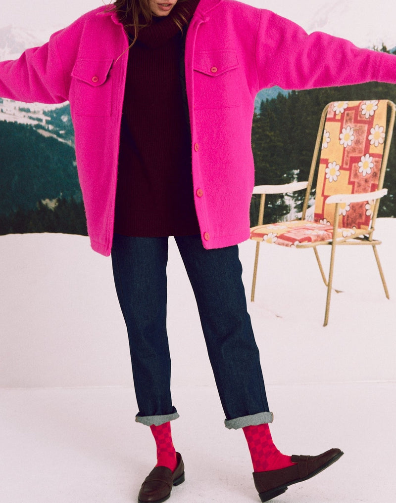 Modetrotter - Veste Edith Diola - Fuchsia