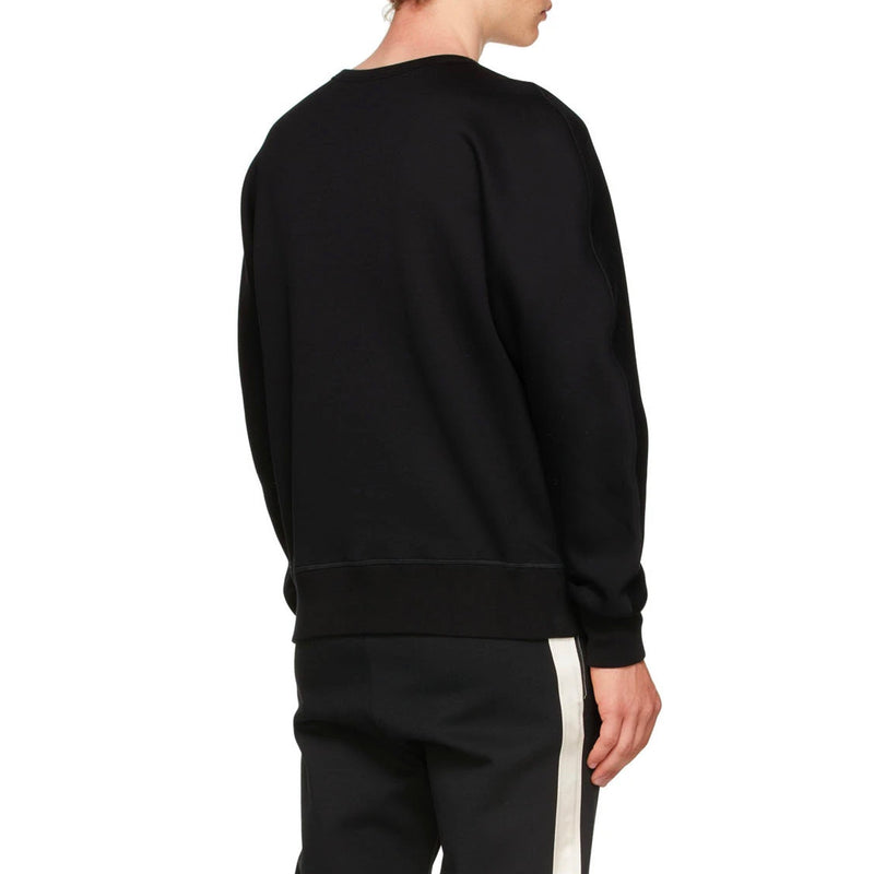 Sweatshirt Alexander Mcqueen Cotton Logo - Noir - Homme