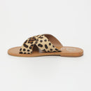 Mule Lanruen Leopard - sandals - White Sun1 - The Bradery