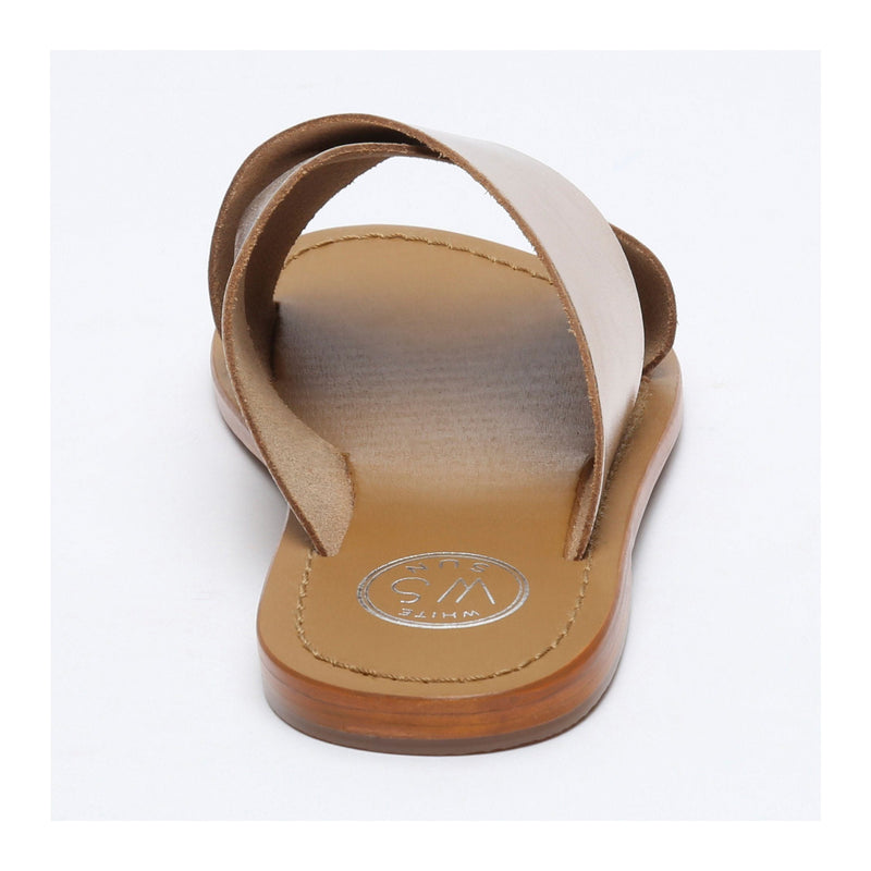 Mule Lanruen Gold - sandals - White Sun1 - The Bradery