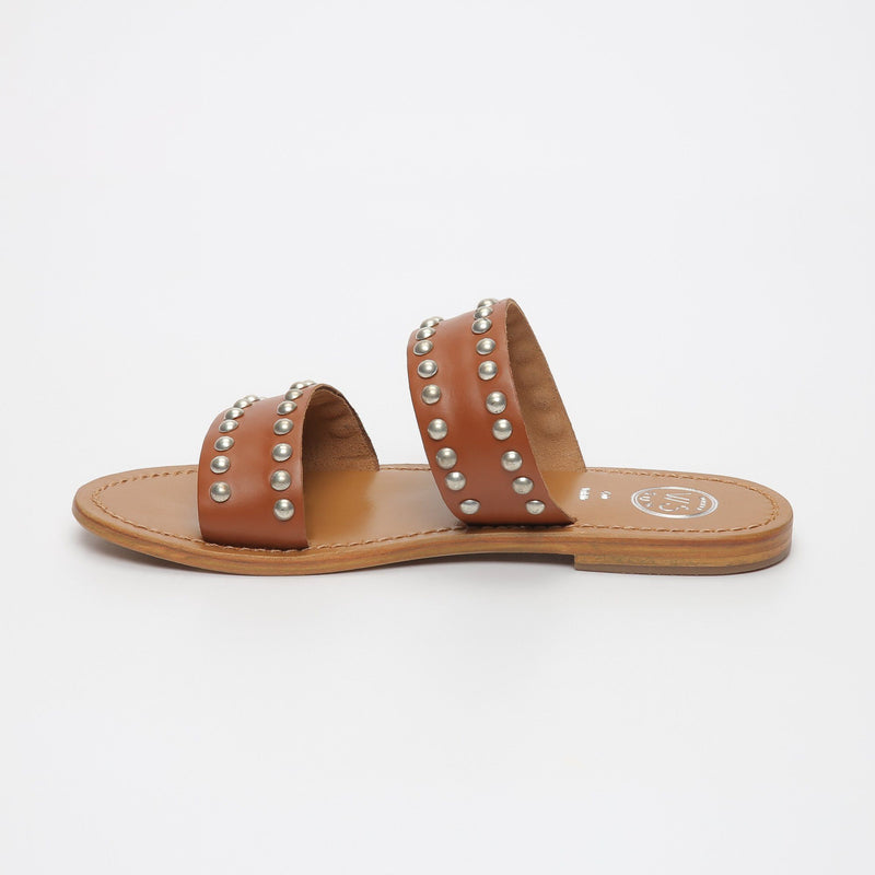 Mules Fortesa Camel - White Sun - White Sun* - The Bradery