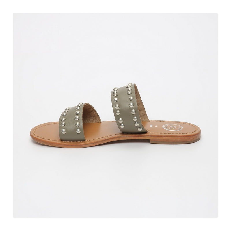 Mules Fortesa - Kaki - White Sun - White Sun* - The Bradery