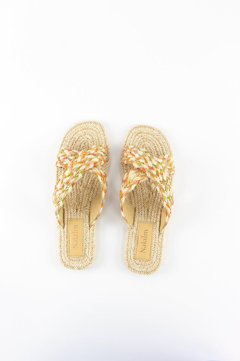 Mules Isao - Beige Mules Nalaïm
