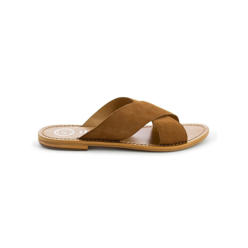 Mules Lanruen - Camel Mules White Sun