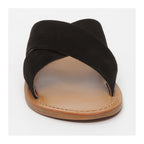 Lanruen Mules - Black White Sun Mules