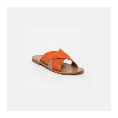sandals Lanruen - Orange sandals White Sun