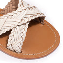 sandals Manipur Blanc - Couleur Pourpre - Couleur Pourpre* - The Bradery