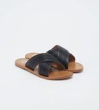 Nassau Mules - Black Mules Les Bagatelles