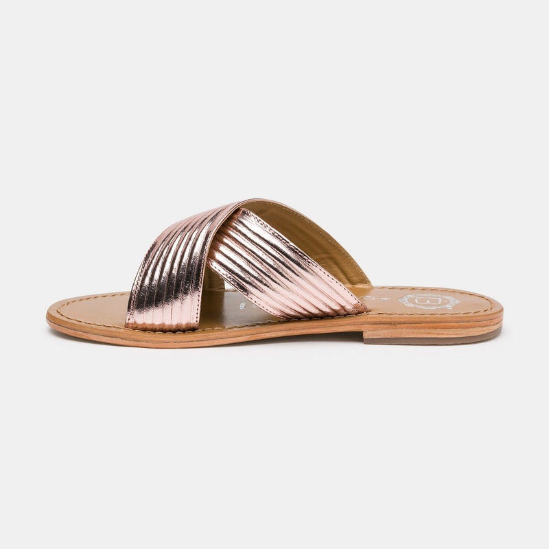 Mules Nassau - Pink Gold Mules Les Bagatelles