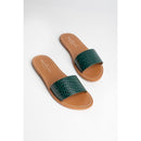 Mules York - Green Croco - Les Bagatelles - Les Bagatelles* - The Bradery