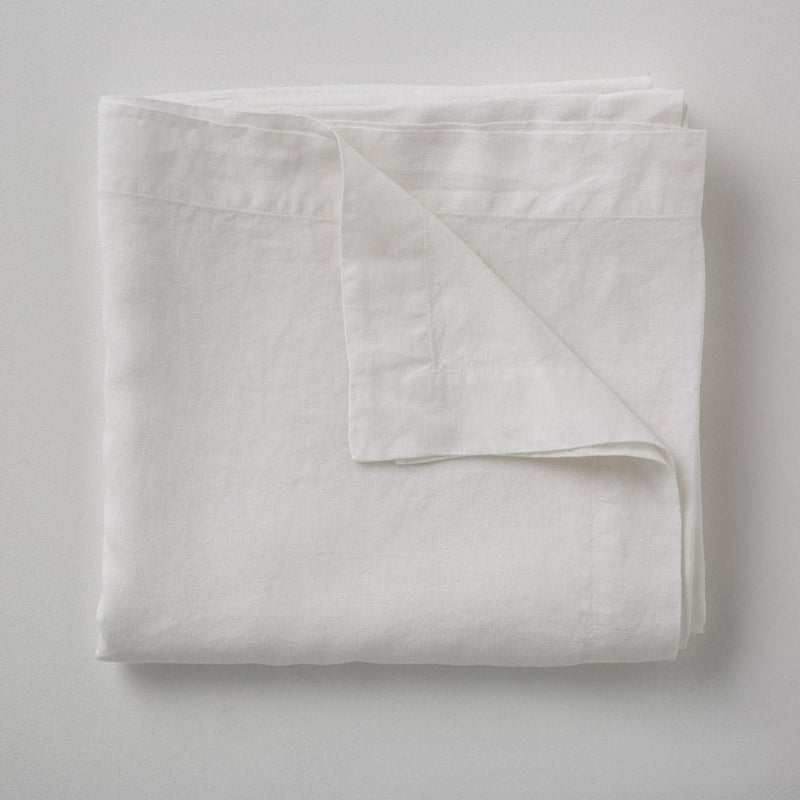 Washed Linen Tablecloth - Blanc - MOST - The Bradery