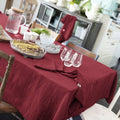Nappe rectangle GAÏA Lie de vin - L'Effet Papillon - The Bradery
