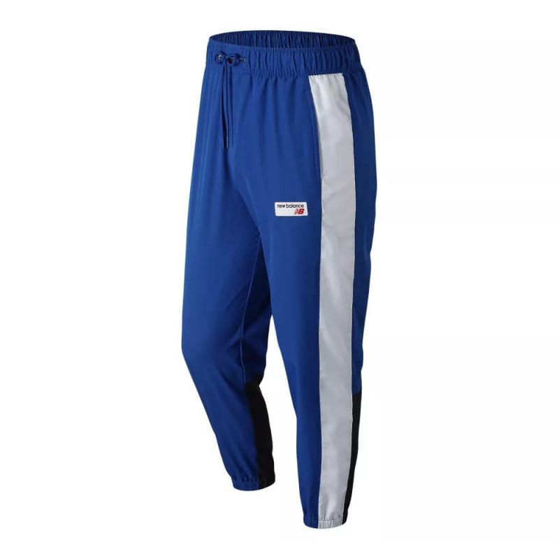 Nb Athl Windbreake Pants - Bleu - Homme Homme New Balance