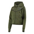 Chaqueta de entrenamiento Psg Tech Fleece - Verde - Mujer