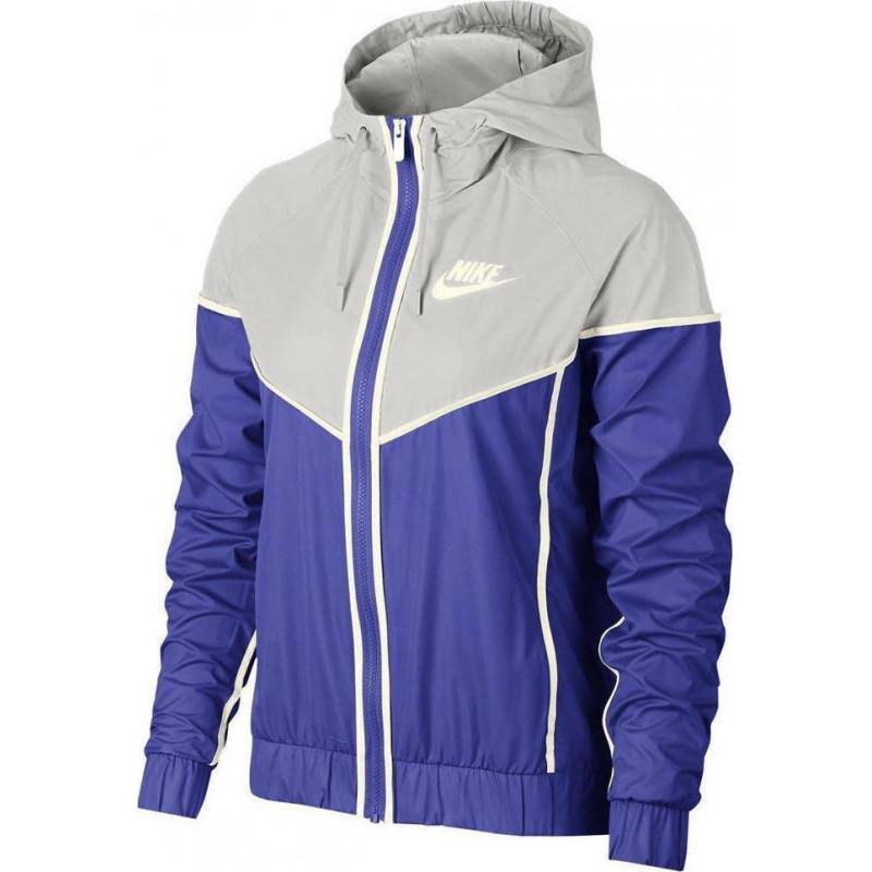 Nike - W Nsw Windrunner Jacket - Women's Textile Jacket - Blue - Nike* - The Bradery