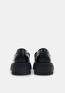 Norma - Cuir brillant Noir - Bons Baisers - The Bradery