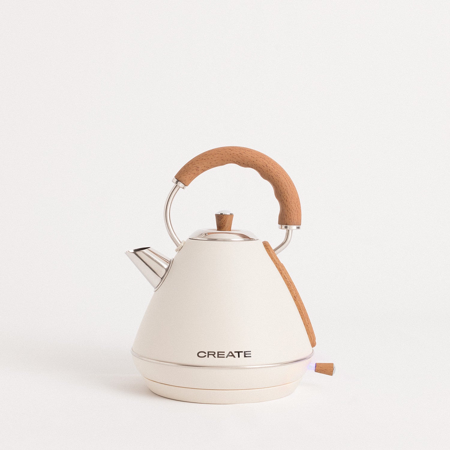 Pack - Tostadora Pequeña Toast Retro + Hervidor Grande Kettle Retro 1,7L - Blanco Roto