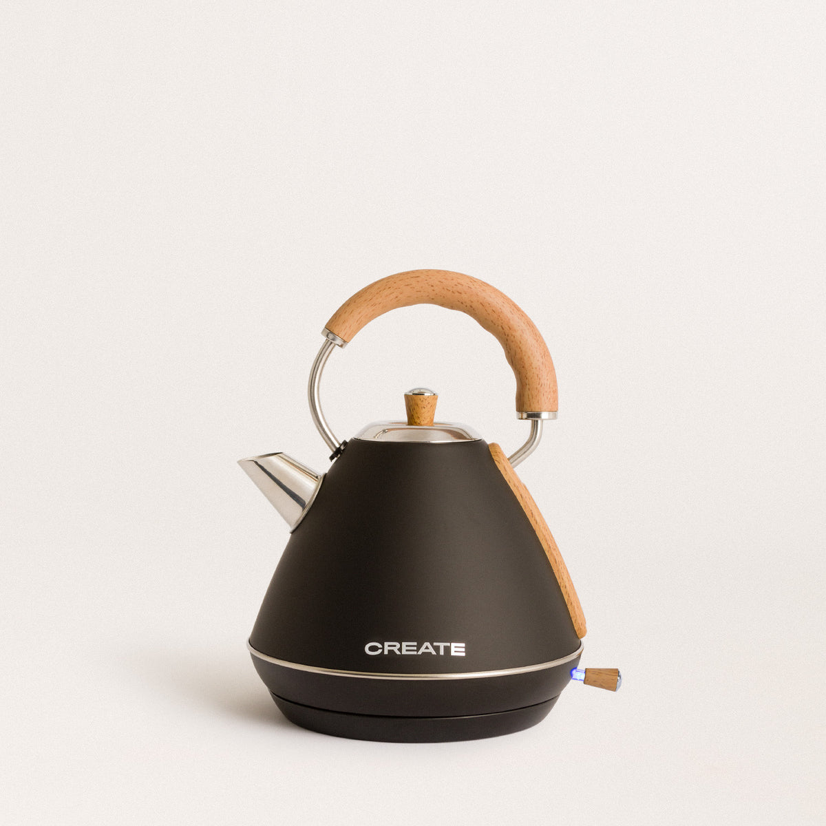 Pack - Tostadora Pequeña Toast Retro + Hervidor Grande Kettle Retro 1,7L - Negro