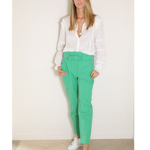 Pantalones 10Paige311Upa - Menta Pantalones Berenice