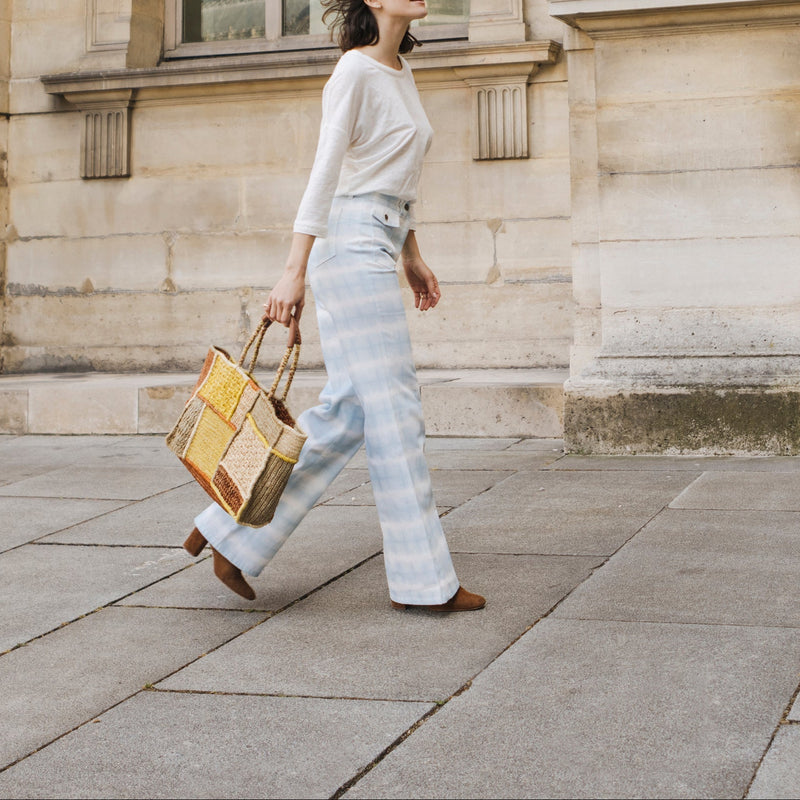 Anna Trousers - Sky Blue Trousers Gerard Darel
