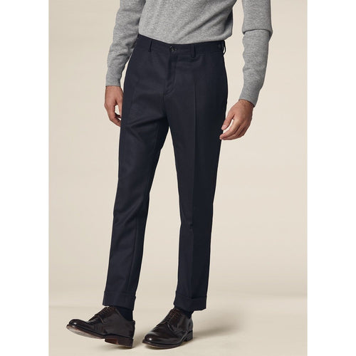 Pantalon Bas Revers - Carbone - Homme Pantalons De Fursac