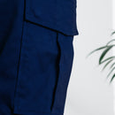 Pantalon Cargo Milly Cotton - Marine Foncé Prêt A Porter Faguo