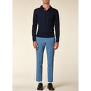 Chino Pants - Persian Blue Trousers De Fursac