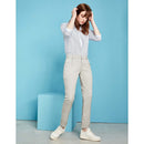 Pantalon Cigarette Larsonfancy - Grey Rafia - Reiko - The Bradery