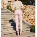 Pantalon Cigarette Liv Fancy - Baby Pink Tiles - Reiko - The Bradery