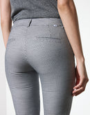 Pantalon Cigarette Liv Fancy - Blue Geo - Reiko - The Bradery