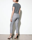 Pantalon Cigarette Liv Fancy - Blue Geo - Reiko - The Bradery